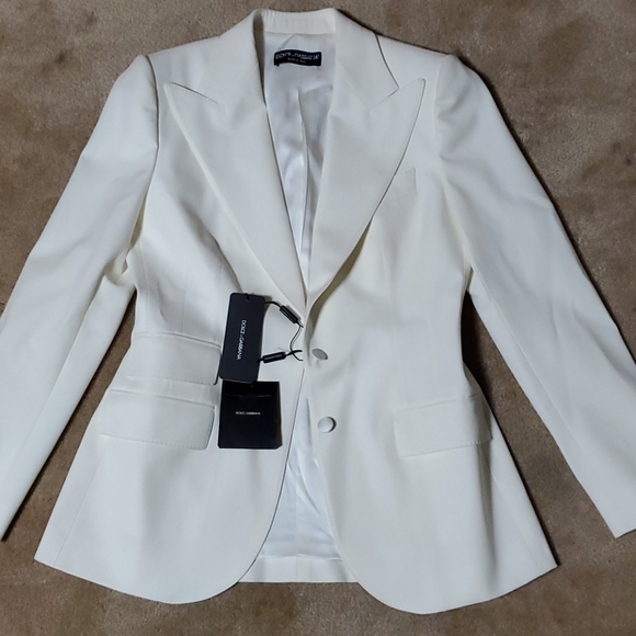 NWT$2,595 Dolce and Gabbana Single Breasted Jacket - Picture 5 of 6